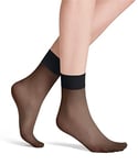 FALKE Women's Pure Matt 20 DEN W SO Sheer Plain 1 Pair Socks, Black (Black 3009) new - eco-friendly, 2.5-5