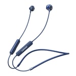 Écouteurs sans fil d'origine Lenovo SH1 Bluetooth 5.0 Puce HIFI Qualité sonore Casque de sport étanche Écouteurs magnétiques pour tour de cou-Bleu