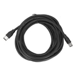 Firewire DV-kabel 6-polig hane till 6-polig hane IEEE1394 Firewire-sladd för videokamera digitalkamera skrivare 4,5 m