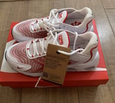 Nike Air Max TW GS White/Red Trainers Shoes Size 6uk DQ0296-104 New Boxed