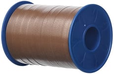 C.E. Pattberg AMERICA Ruban Paquet Cadeau marron, 250 m de Bolduc pour Emballage, Bolduc Largeur 10 mm, Accessoire de Décoration & Bricolage DIY, Ruban Décoratif pour Présents, en Toute Occasion