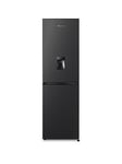 Fridgemaster Mc55251Deb 55Cm Wide, Total No Frost, Freestanding Fridge Freezer - Black