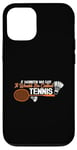 Coque pour iPhone 12/12 Pro Jeu d'amour pour joueur de badminton