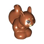 LEGO Animal Friends Dark Orange Squirrel with Winky Face Minifigure