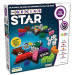 The Happy Puzzle Company The Genius Star Game - 165,000+ Puzzle Challenges for a Fun Family Board Game Night - Logic Puzzles STEM Educational Learning Resources - Smart Games for Kids & Adults Ages 8+