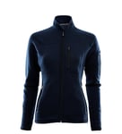 Aclima FleeceWool V2 Jacket, dame Navy Blazer L