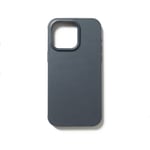 Mujjo iPhone 15 Pro Max Skal Shield Case Steel Blue