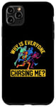 Coque pour iPhone 11 Pro Max Funny Cross Country Runner Why Is Everyone Chasing Me