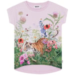 Molo GOTS Ragnhilde T-shirt Garden Explore | Lila | 110 cm
