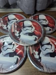 Star Wars Stormtroopers Paper Plates Pack Of 8 Birthday Party (X5 Packs)