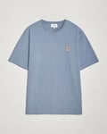 Maison Kitsuné Fox Head T-Shirt Moonlight Blue