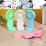 Portable Mini Pocket Fan Cool Air Hand Held Travel Cooler Coolin Blue