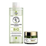 La Provençale - Saint Valentin - Routine: Crème de Jouvence Anti-Age + Eau Micellaire de Pureté - Soin Anti-Age + Eau Micellaire - Certifié Bio - Huile d'Olive AOC Provence