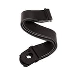 D'Addario Accessories Locking Leather Guitar Strap - Guitar Accessories - Electric Guitar Strap, Acoustic Guitar Strap, Acoustic Electric Guitar Strap and Bass Guitar Strap - Black