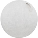 Bomull + Linne Yogaboll Skyddande Överdrag 65Cm, Sportboll Skyddande Tillbehör, Beige