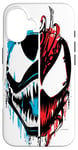 Coque pour iPhone 16 Marvel Venom : Let There Be Carnage Face-Off