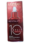 2 x L'Oréal Revitalift 10 Repair Instant Face Serum 30ml