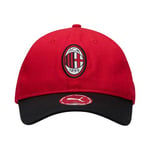 AC Milan Team Cap, Unisex Adults’ Baseball Cap, for All Time Red-Puma Black, 4099683453353