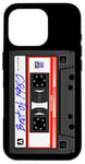 Coque pour iPhone 16 Pro Tape Best Of 1980 Cassette Music Mix 1980s 80s Outfit Tape