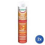 2x Complément Alimentaire Equilibra Effervescent 20 Caps Plus' Propolis / Vit C