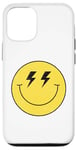 Coque pour iPhone 12/12 Pro Yeux lumineux jaunes des années 70 souriant souriant