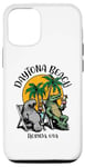Coque pour iPhone 12/12 Pro Daytona Beach Florida USA Motif crocodile lamantin amusant