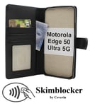 Skimblocker Motorola Edge 50 Ultra 5G Plånboksfodral (Svart)