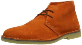Selected Sel Leon New H, Desert Boots Homme - Orange - Orange Mecca, 43