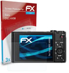 atFoliX 3x Screen Protection Film for Sony DSC-HX99 Screen Protector clear