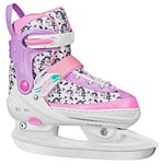 Lake Placid Monarch Adjustable Ice Skates, Medium (1-4), Mini Unicorn