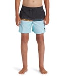 Quiksilver Garçon Everyday Wordblock Vly YTH 14 Maillot De Bain, Tarmac, 8 Ans EU