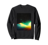 Rainbows in The Dunes Surrealist Design Sweatshirt