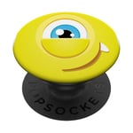 Yellow Cute One-Eyed Squared Monster PopSockets Swappable PopGrip