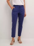 KAFFE Mette Trousers, Blue Indigo