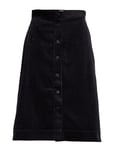 Twist & Tango Pia Cord Skirt Knälång Kjol Svart [Color: BLACK ][Sex: Women ][Sizes: 34,36,42 ]