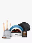 DeliVita Pizza Lover's Collection Wood-Fired Portable Outdoor Oven, Cover, Utensils & Starter Set