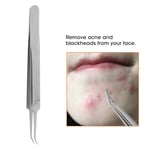 Blackhead Remover Tweezers Stainless Steel Pimple Extractor Pimple Popper Tool