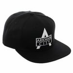 OFFICIAL DC COMICS - BATMAN ARKHAM CITY LOGO EMBROIDERY BLACK SNAPBACK CAP