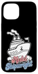 Coque pour iPhone 15 Maquette de bateau miniature constructeur de bateaux pour loisirs créatifs