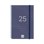 Agenda Finocam YEAR Bleu 11,7 x 18,1 cm 2025