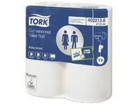 Toalettpapper Tork Advanced T4 47,5M 2-Lagers Fsc Vit,7 Pk X 6 Rl/Krt