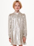 Whistles Kids' Sadie Sequin Swing Dress