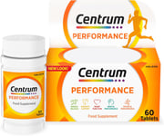 Centrum Performance Tablets Multivitamin & Mineral Supplements, 60 Tablets, 21