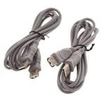 UNBRANDED 2x Câble D'extension USB Pour Contrôleur Sony Playstation Classic / 1,8 m