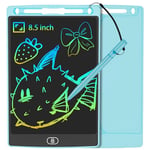 JOEAIS Tablette Enfants Dessin LCD 8,5 Pouces, Tablette Graphique Ecriture Portable pour écrire à la Main, Gribouiller et Dessiner, Cadeau Ardoise Magique Jouet Parfait pour Garçons et Filles (Bleu)