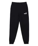 PUMA Boys' Logo Tr Cl B Knitted Pants, Puma Black, 128 UK