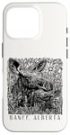 iPhone 16 Pro Banff, Alberta Canada Canadian Moose Mama and Baby Souvenir Case