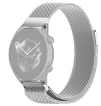 SKALO Milanese Loop till Amazfit GTR 2/2e - Silver