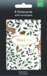 Hares and Berries 8 - Thank You Notes & Envelopes