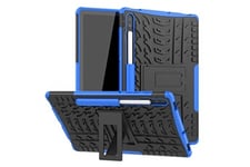 AUCUNE Housse et étui pour tablette Coque de protection hybride robuste samsung galaxy tab s6 10.5 sm-t865 t860 - bleu